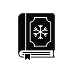Christmas Book vector icon