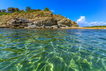 Sandy beaches on the island of Rab Sahara Beach
