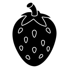 Modern design icon of strawberry 