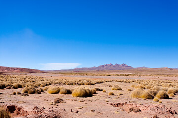 Bolivian mountains landscape,Bolivia