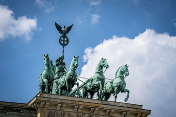 The Brandenburg Gate Berlin in Germany