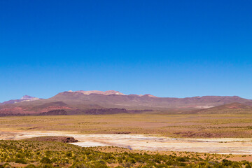 Bolivian mountains landscape,Bolivia