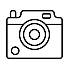 Camera line icon