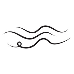 Abstract Scribble Line