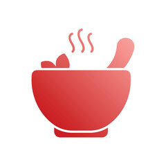 Soup vector icon