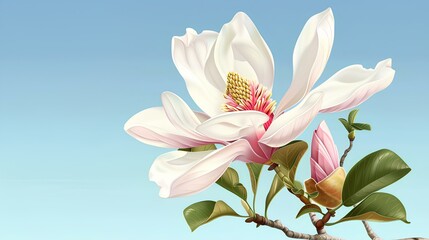 Fototapeta premium Magnolia flower