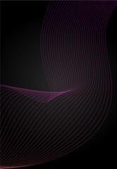 Vector of abstract backgrounds with copy space for text and bright vibrant gradient colors - vertical banners, cover, card, poster, for social media stories. Vector illustration