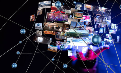 streaming data picture video material
