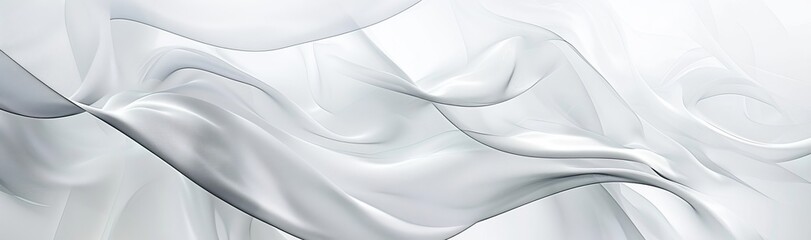 Obraz premium 3D white background with elements in a fantastic abstract design, texture in a modern style for wallpaper. Create a nice wedding card template or a screensaver.