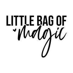 Little Bag Of Magic svg,Cute Makeup Bag Nothing a Little Bag of Black magic can't fix, bibbity-bobbity-boo-witches / funny makeup bag / gift for her / funny gift