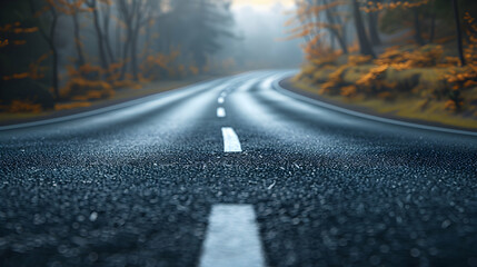 Photo Realistic Roadmap Illustration with Space for Text and Graphics   An Illustrative Design Perfect for Business Strategies and Project Timelines