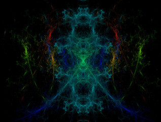 Imaginatory fractal abstract background Image