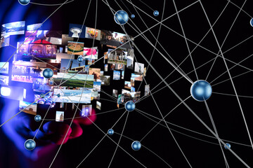 streaming data picture video material