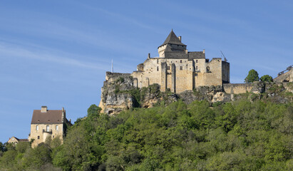 Ch&acirc;teau de Castelnaud en Dordogne en France