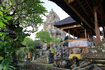 Pura Desa Batuan temple in Ubud, Bali, Indonesia