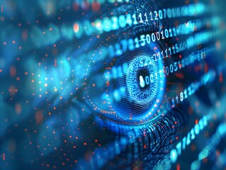Digital Eye Scanning for Advanced Biometric Identification and Surveillance Systems