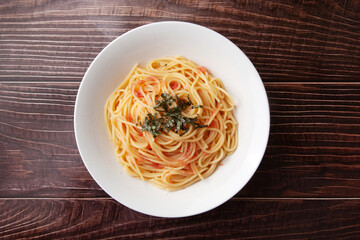 たらこのスパゲッティ