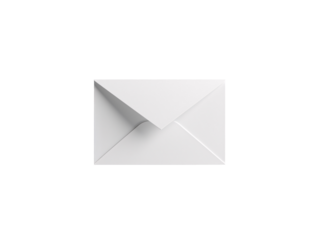 a white envelope on a gray background