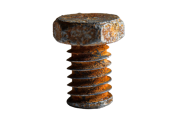a close up of a bolt