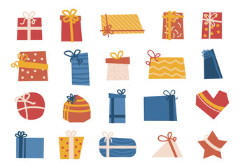 Gift Box Colorful Element Set