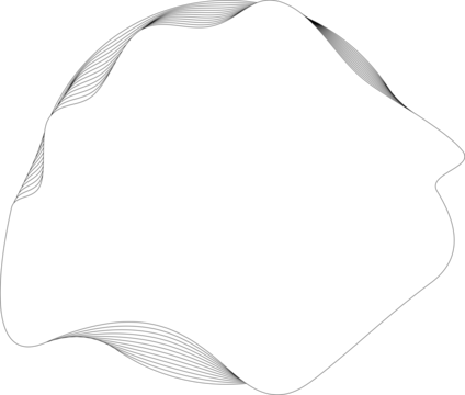 Circle fluid white overlapping for banner, web, badges, tag