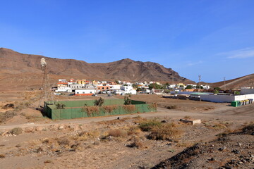 Obraz premium Las Playitas village at Fuerteventura island, Spain
