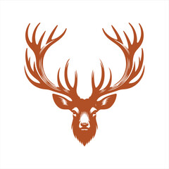 deer vector head