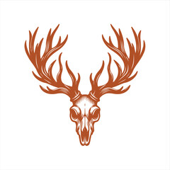 deer vector head