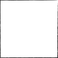 Naklejka premium Square frames brush strokes. Set of design elements