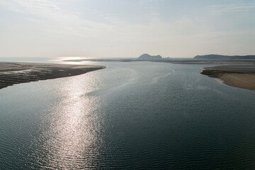 View of beach and sea