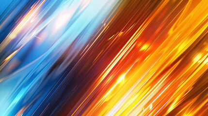 Orange and Sky blue with templates metal texture soft lines tech gradient abstract diagonal background