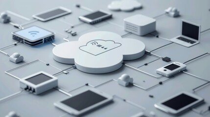 Efficient cloud computing for secure and convenient data storage