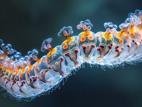 Captivating Anatomy of a Flatworm:Exploring the Intricacies of a Flattened Aquatic Invertebrate