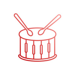 Drum vector icon