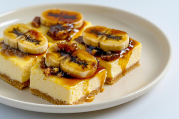 Delectable Bananas Foster Cream for Cheesecake