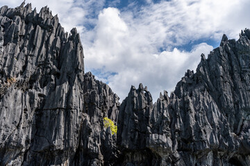 landscape with sky and clouds