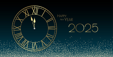 Happy new year 2025 design