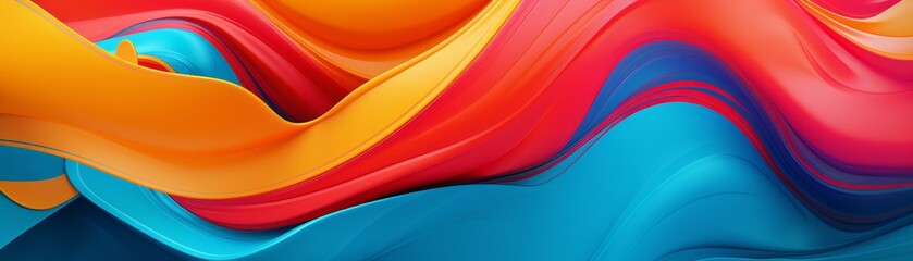 Fototapeta premium Vintage colorful liquid background