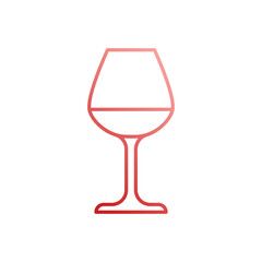 Wine Glass vector icon