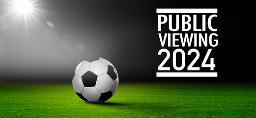 Public Viewing Fußball 2024