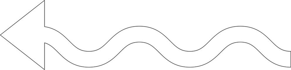 Arrow icon thin line style direction, traffic, forward, cursor