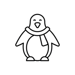 Penguin vector icon