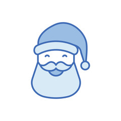 Santa Claus vector icon