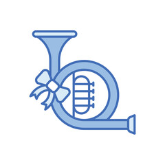 Horn vector icon