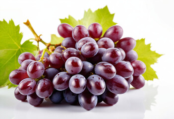 Fototapeta premium Grape, isolated on a white background in commercial photography