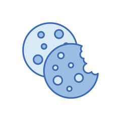 Cookie vector icon