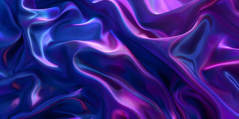 Fototapeta premium Bold gradient from cobalt blue to royal purple, evoking a sense of mystery and luxury, suitable for high-end technology or premium fashion items 