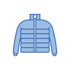 Obraz premium Jacket vector icon