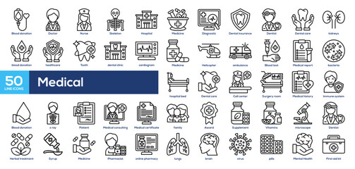 Medical Icon Collection