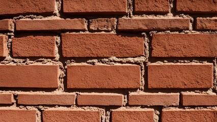 Obraz premium A brick wall with a few missing bricks